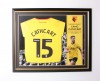 2022/23 CATHCART SIGNED FRAMED HOME SHIRT