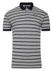 ADULT HORNET STRIPE PIQUE POLO