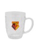 LARGE DIMPLE TANKARD GLASS