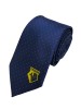 NAVY MICRODOT TIE
