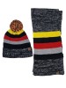 ADULTS CHUNKY BEANIE, SCARF SET