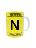 INITIAL MUG LETTER N