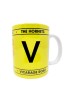 INITIAL MUG LETTER V