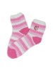 STRIPED PINK SLEEP SOFT SOCKS 23