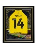 2023/24 HEALEY SIGNED FRAMED HOME SHIRT