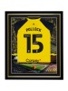 2023/24 POLLOCK SIGNED FRAMED HOME SHIRT