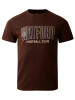 ADULT BROWN CORDUROY PRINT TEE