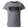 JUNIOR GREY CORDUROY PRINT TEE
