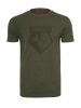 MENS OLIVE MONO TEE
