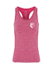 WOMENS PINK GYM VEST