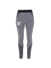 WOMENS CHARCOAL GYM LEGGINGS