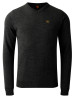 ADULT ANTHRACITE V-NECK JUMPER