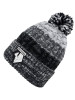 GREY CHUNKY MIX BEANIE