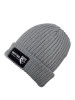GREY WAFFLE BEANIE