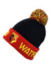 WAFFLE BOBBLE BEANIE
