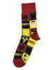 PATCHWORK CHRISTMAS SOCKS