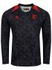 24/25 ADULT L/S BLACK STAFF TRAINING JERSEY