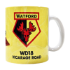 VICARAGE ROAD MAP MUG