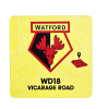 VICARAGE ROAD MAP COASTER