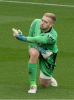 SELVIK WORN AND SIGNED HOME GK SHIRT V STOKE