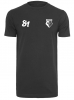 MENS BLACK 81 CREST TEE