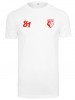 MENS WHITE 81 CREST TEE