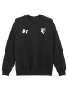 MENS 81 CREST BLACK SWEAT