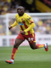 KAYEMBE WORN AND SIGNED HOME SHIRT V QPR