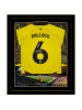 2025/26 POLLOCK SIGNED FRAMED HOME SHIRT