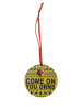METAL CHRISTMAS COYH BAUBLE