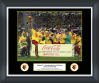 WFC MOMENTS FRAMED PRINT 20 x 16 v PLAY OFF WIN 06