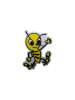 2D PVC HAPPY HORNET MAGNET