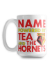15oz POWERED BY TEA PERSONALISED BIG MUG