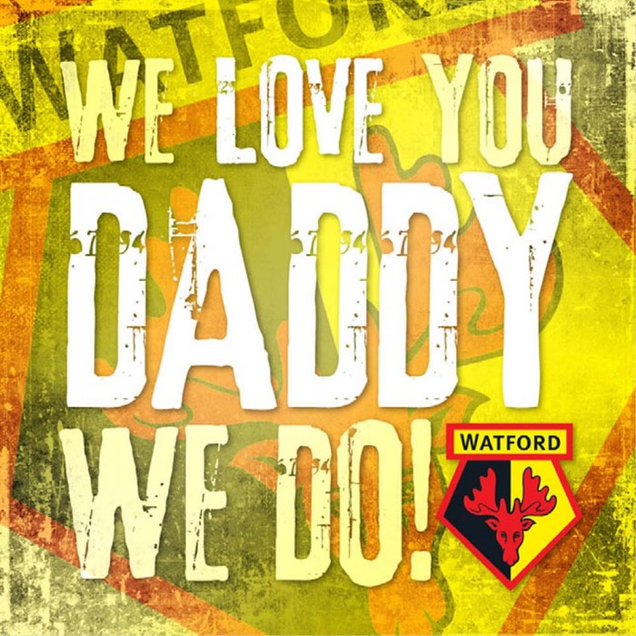 WE LOVE YOU DADDY WE DO CARD