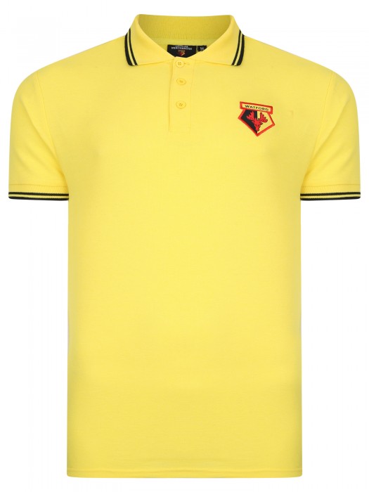 ADULT CORE TIPPED POLO YELLOW ADULT CORE TIPPED POLO YELLOW