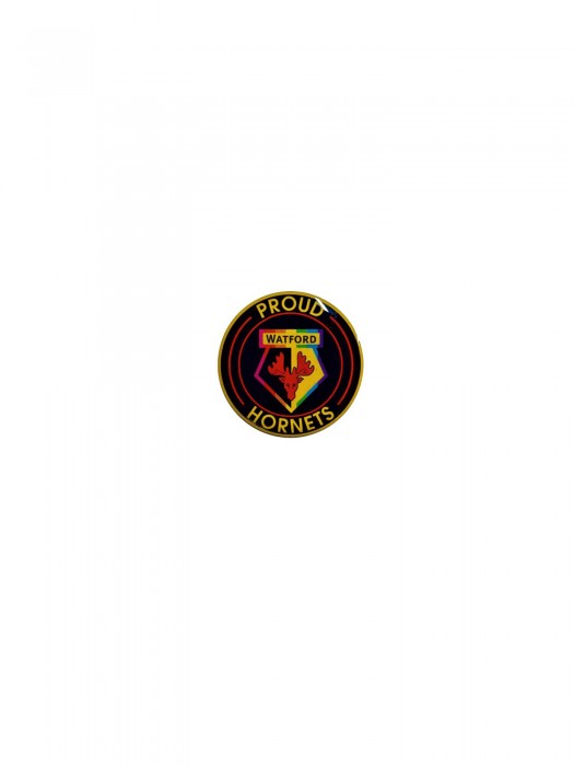 PROUD HORNETS ROUND PIN BADGE