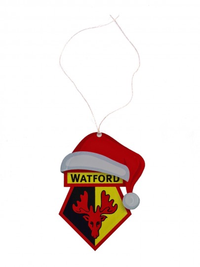 WOODEN CREST HAT TREE CHRISTMAS DECORATION