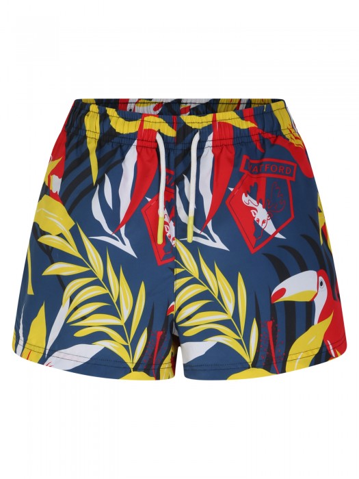 WOMENS HAWAIIAN FLORAL SHORTS