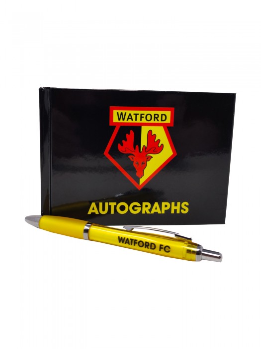 AUTOGRAPH BOOK AND PEN AUTOGRAPH BOOK AND PEN