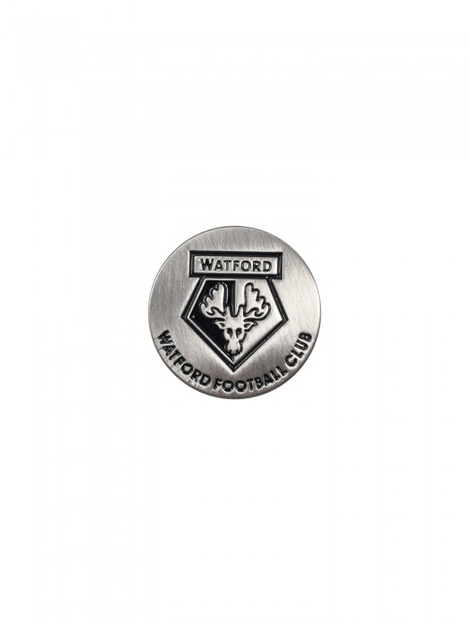 ANTIQUE NICKEL PIN BADGE