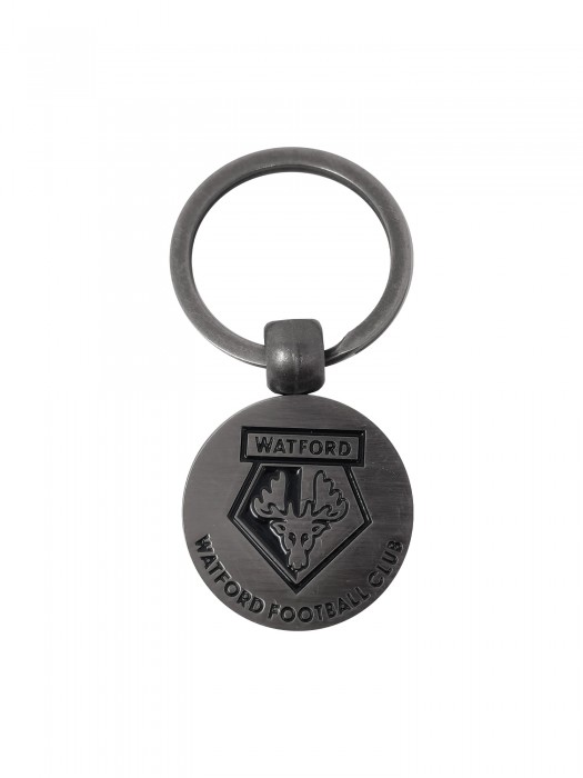 ANTIQUE NICKEL KEYRING