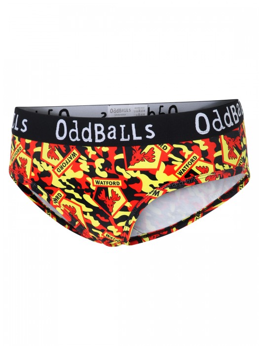 WOMENS ODDBALLS CAMO BRIEFS AW23