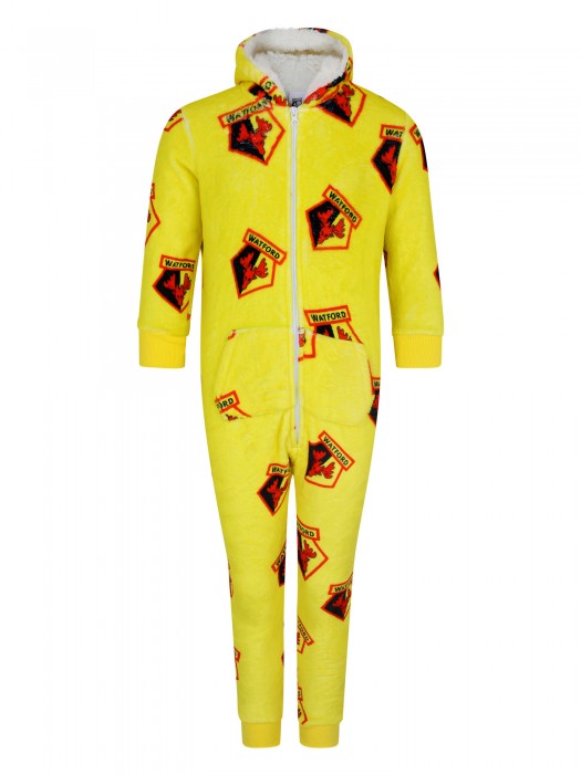 SHERPA FLEECE LINED JUNIOR ONESIE