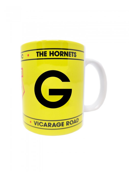 INITIAL MUG LETTER G