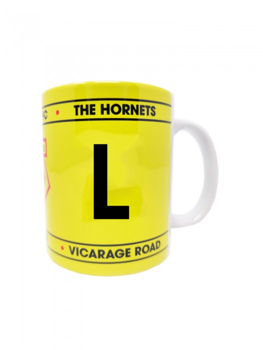 INITIAL MUG LETTER L