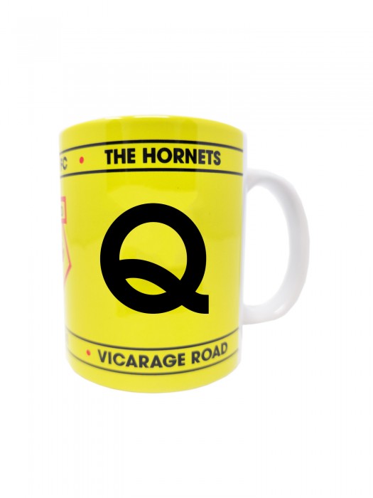 INITIAL MUG LETTER Q