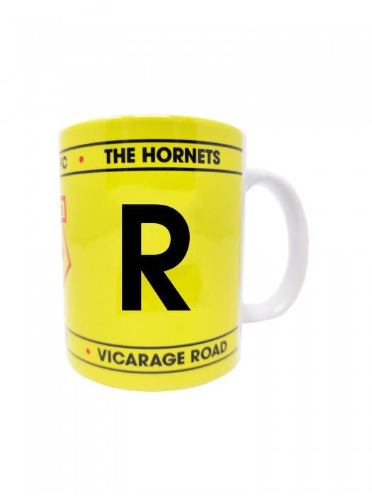INITIAL MUG LETTER R