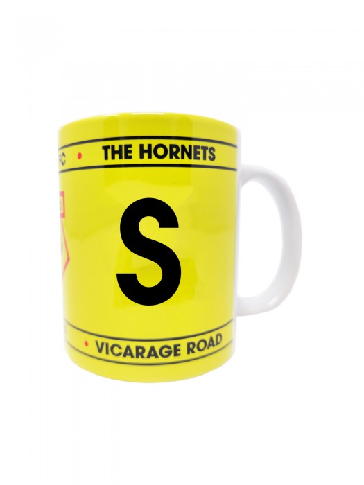 INITIAL MUG LETTER S