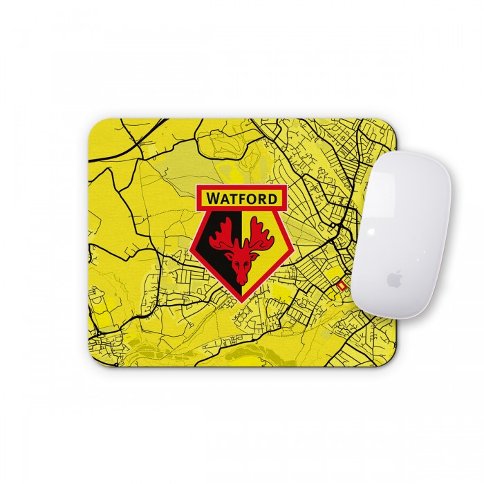 WATFORD MAP MOUSE MAT