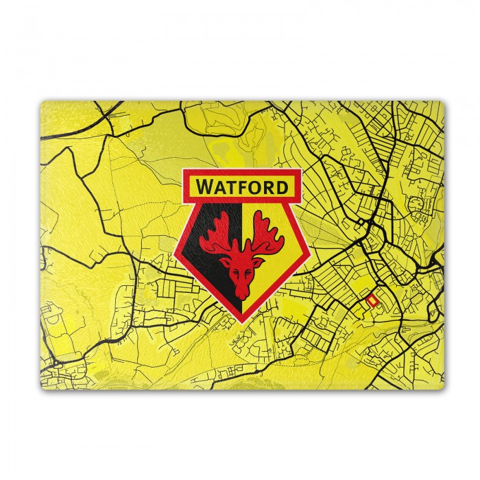WATFORD MAP CHOPPING BOARD WATFORD MAP CHOPPING BOARD